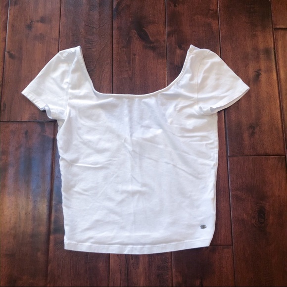 american eagle white crop top - Picture 1 of 6